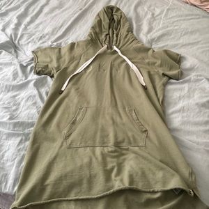 DKNY hooded dress